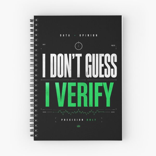Item preview, I Don’t Guess I Verify Shirt – Engineer & Data Analyst Humor Tee designed and sold by IdentityThread.