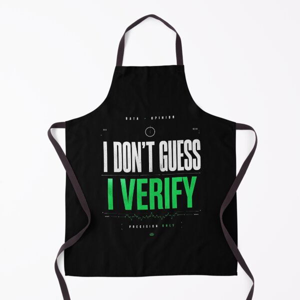 Item preview, I Don’t Guess I Verify Shirt – Engineer & Data Analyst Humor Tee designed and sold by IdentityThread.