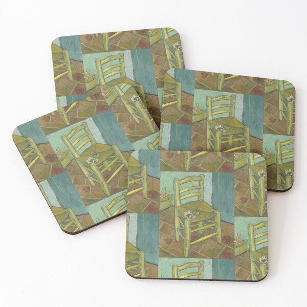 Item preview, Van Gogh’s Chair by Vincent van Gogh: Post Impressionist Fine Art Print designed and sold by artofuniverse.