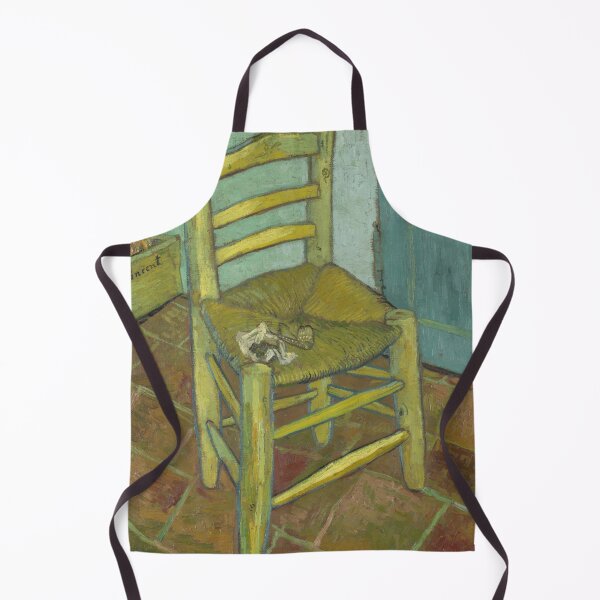 Item preview, Van Gogh’s Chair by Vincent van Gogh: Post Impressionist Fine Art Print designed and sold by artofuniverse.