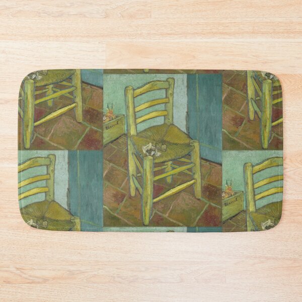 Item preview, Van Gogh’s Chair by Vincent van Gogh: Post Impressionist Fine Art Print designed and sold by artofuniverse.