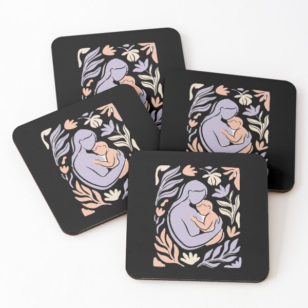 Item preview, Matisse Inspired Mother Child Abstract Line Art designed and sold by Common-Standard.
