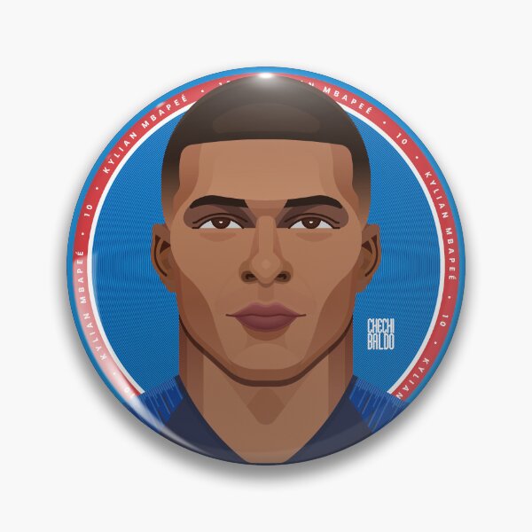 Item preview, Kylian Mbappé | Kiki designed and sold by Chechibaldo.