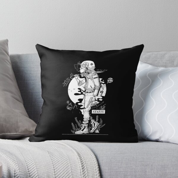 The Smoking Gun Throw Pillow