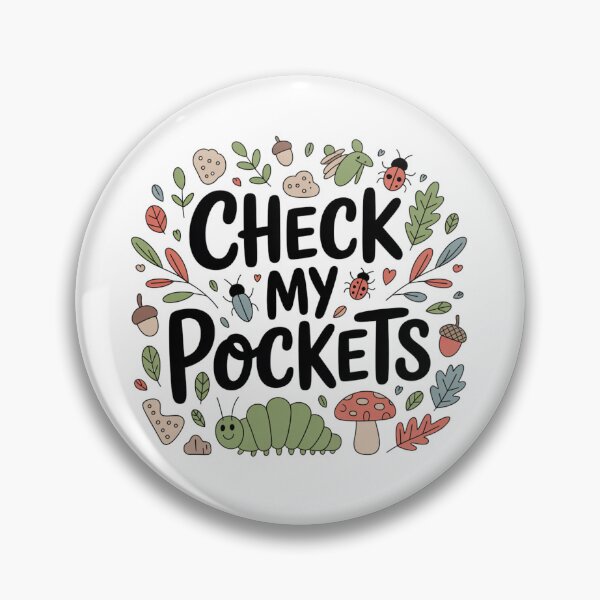 Item preview, Check My Pockets Bug Catcher Kids Bug Hunter Boys Bug Lover designed and sold by ZACK ART.