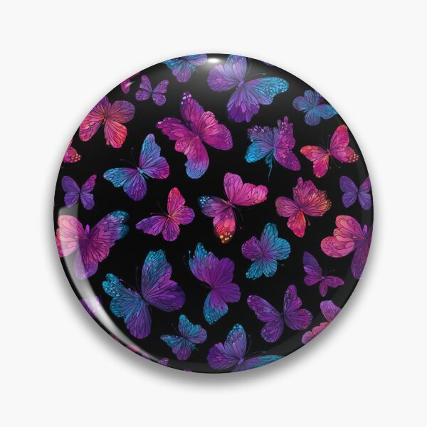 Item preview, Vibrant Ombre Butterfly Pattern Aesthetic Art designed and sold by NicolasGlowArt.