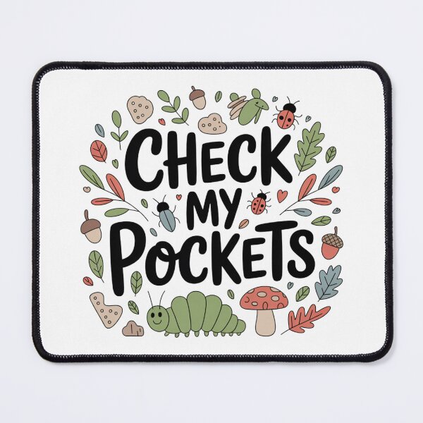 Item preview, Check My Pockets Bug Catcher Kids Bug Hunter Boys Bug Lover designed and sold by ZACK ART.