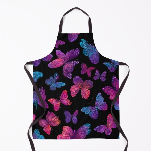 Aperçu de l'œuvre Art esthétique à motif papillon ombré vibrant créée et vendue par NicolasGlowArt.