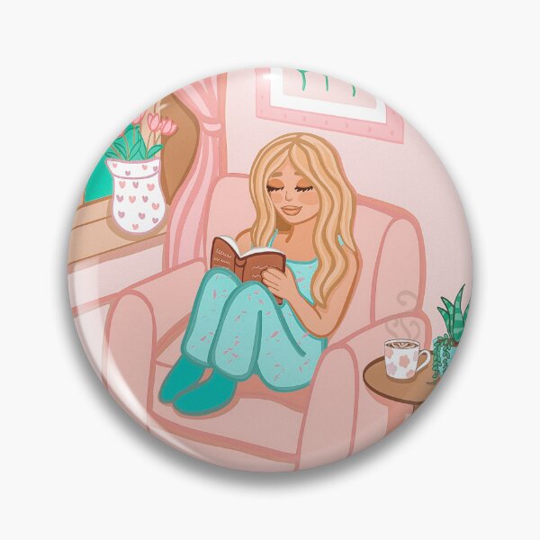 Item preview, Cozy Girl Reading by Window designed and sold by CozyGirlArt.