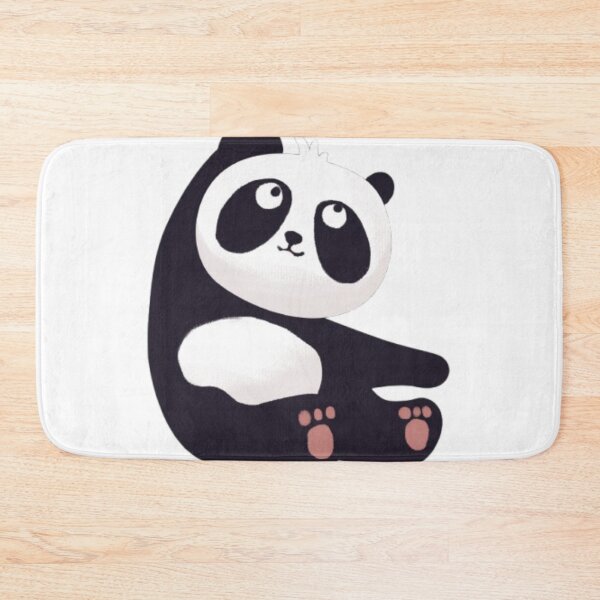 Item preview, Soft Panda Gazing Up Textured Art | Kawaii Panda Aesthetic Gift for Her | Cute Panda Hoodie Tee designed and sold by SOLIORA  ATELIER.