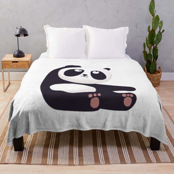 Item preview, Soft Panda Gazing Up Textured Art | Kawaii Panda Aesthetic Gift for Her | Cute Panda Hoodie Tee designed and sold by SOLIORA  ATELIER.