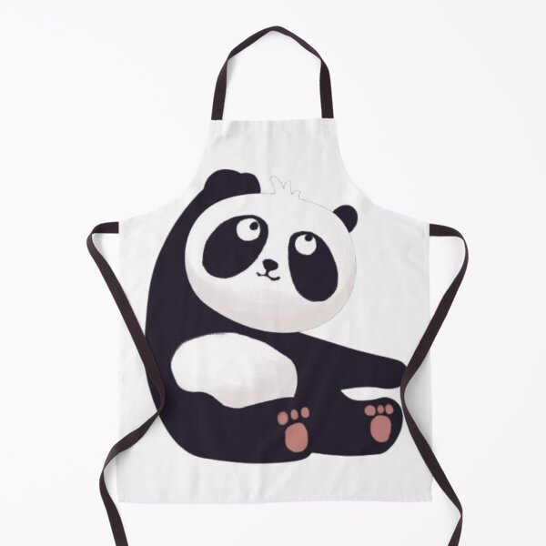 Item preview, Soft Panda Gazing Up Textured Art | Kawaii Panda Aesthetic Gift for Her | Cute Panda Hoodie Tee designed and sold by SOLIORA ATELIER.