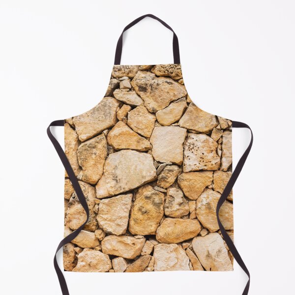 Item preview, Sunlit Dry Stone Wall Texture With Irregular Beige Limestone Rocks For Rustic Backgrounds designed and sold by Nmallia.