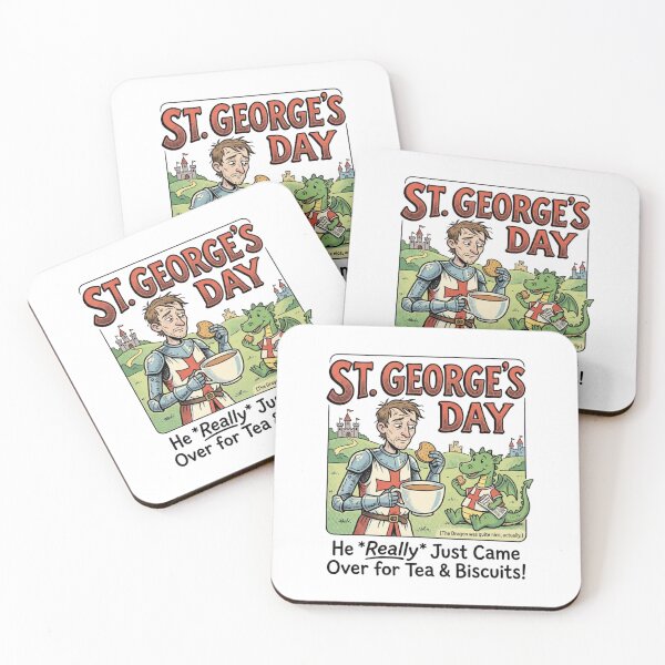 Item preview, Vintage St George's Day Satirical Art designed and sold by VelvetArchives.
