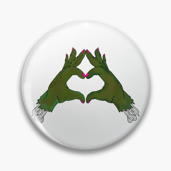 Item preview, Zombie Hand Heart designed and sold by Serrenathedead-.