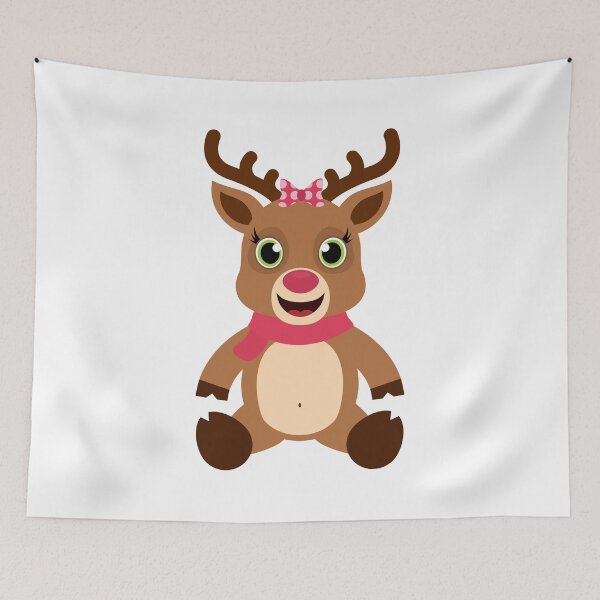 Item preview, Cute Reindeer designed and sold by Captain Creative.