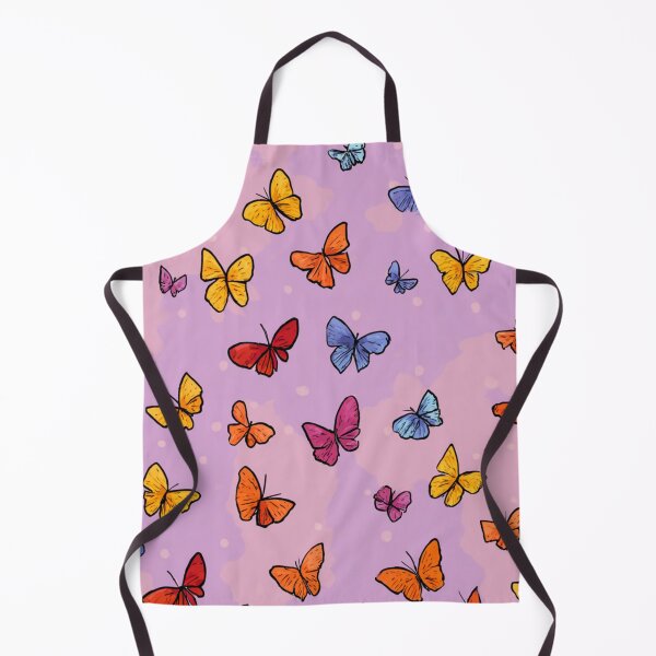 Item preview, Vibrant Flying Butterflies Aesthetic Pattern designed and sold by NicolasGlowArt.