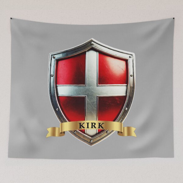Item preview, Kirk Denmark Heritage Name Shield designed and sold by Highlandkings.