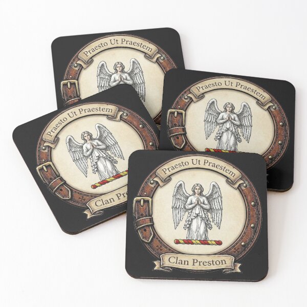 Item preview, Clan Preston Crest designed and sold by BagTown Clans.