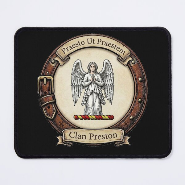 Item preview, Clan Preston Crest designed and sold by BagTown Clans.