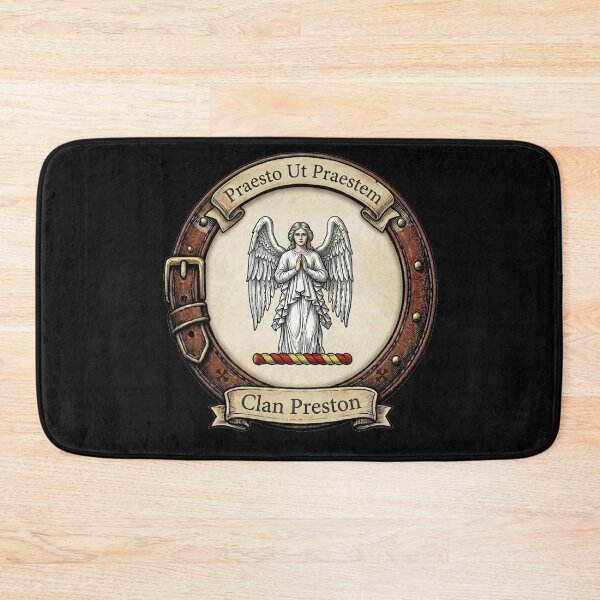 Item preview, Clan Preston Crest designed and sold by BagTown Clans.