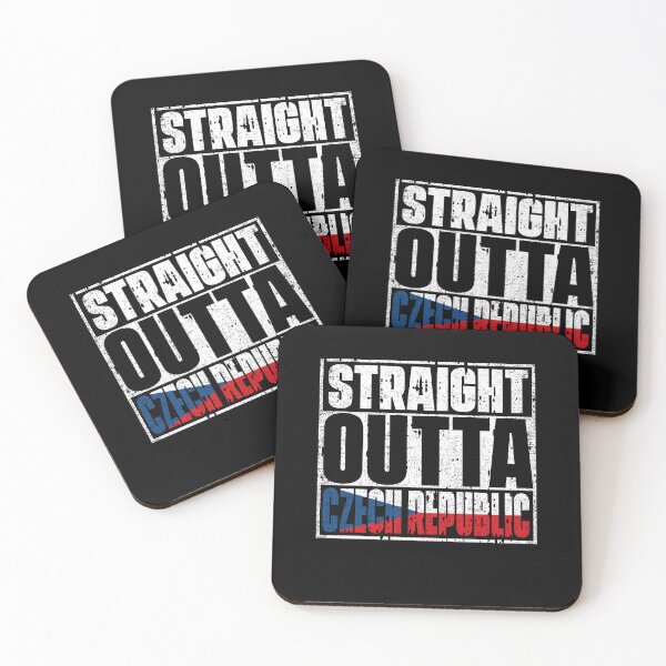 Item preview, Straight Outta Czech Republic Flag designed and sold by CosmoKitsch.