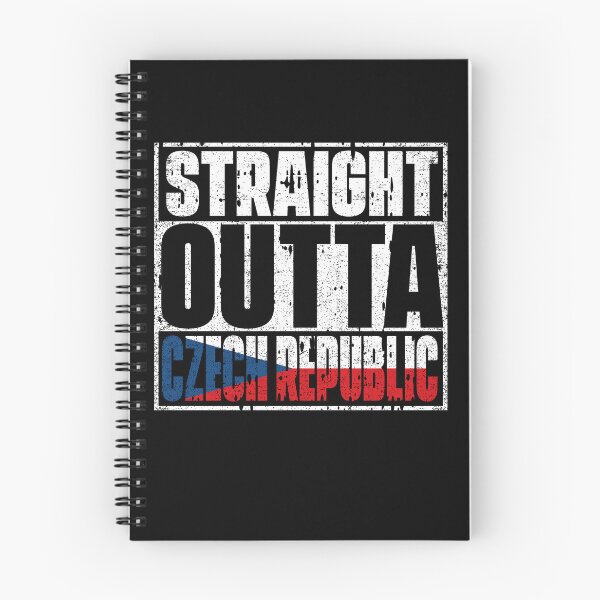 Item preview, Straight Outta Czech Republic Flag designed and sold by CosmoKitsch.