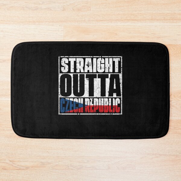 Item preview, Straight Outta Czech Republic Flag designed and sold by CosmoKitsch.