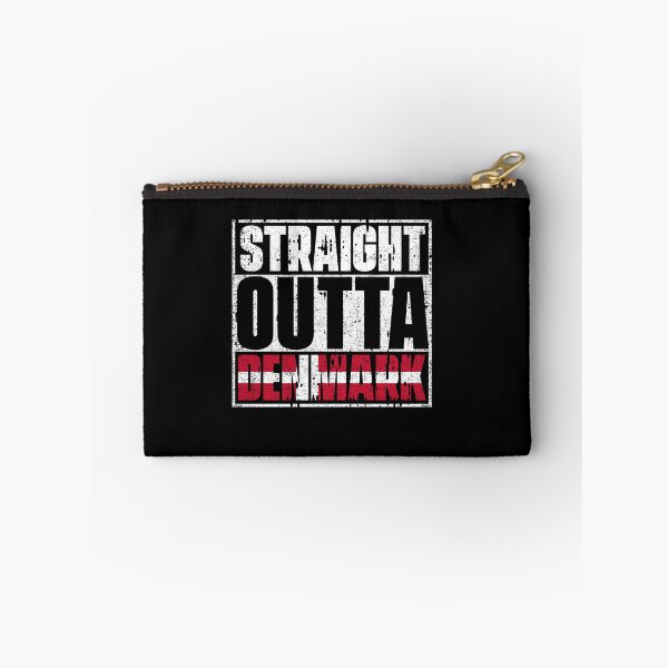 Item preview, Straight Outta Denmark Flag designed and sold by CosmoKitsch.