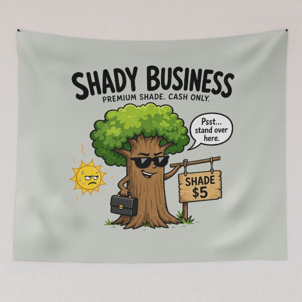 Item preview, Shady business funny designed and sold by MagicStrawberry.
