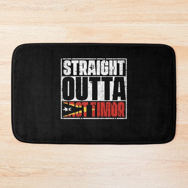 Item preview, Straight Outta East Timor Flag designed and sold by CosmoKitsch.