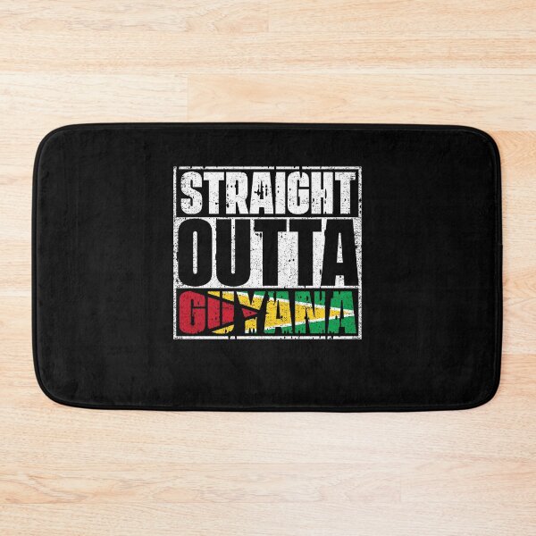 Item preview, Straight Outta Guyana Flag designed and sold by CosmoKitsch.