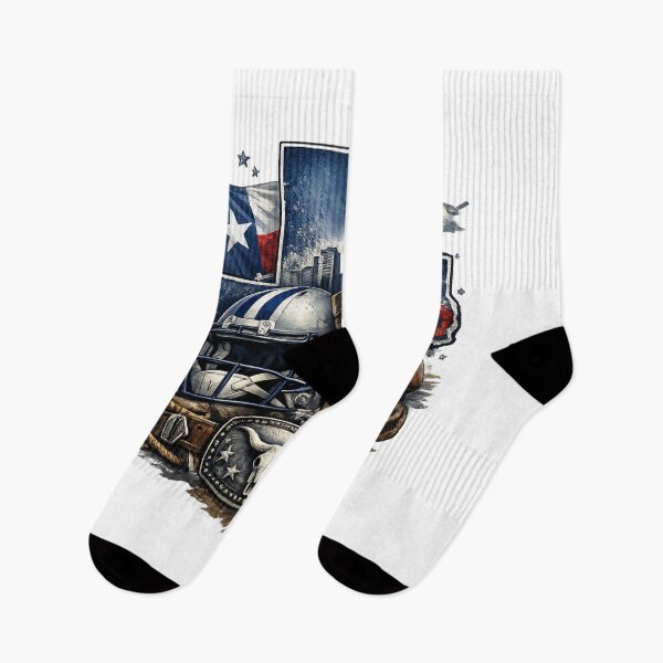 Item preview, Texas Football Cowboy Boots Western Dallas Skyline Design American Football Fan Graphic Tee designed and sold by GarnerSupplyCo.