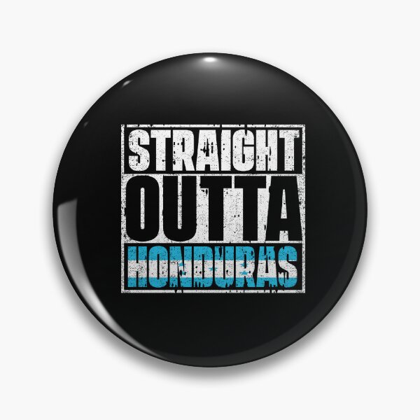 Item preview, Straight Outta Honduras Flag designed and sold by CosmoKitsch.