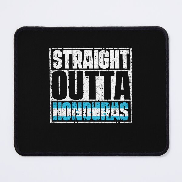 Item preview, Straight Outta Honduras Flag designed and sold by CosmoKitsch.