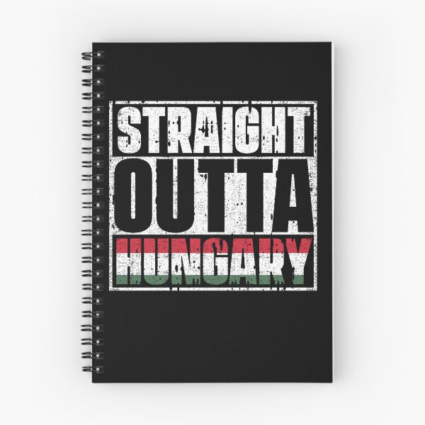 Item preview, Straight Outta Hungary Flag designed and sold by CosmoKitsch.