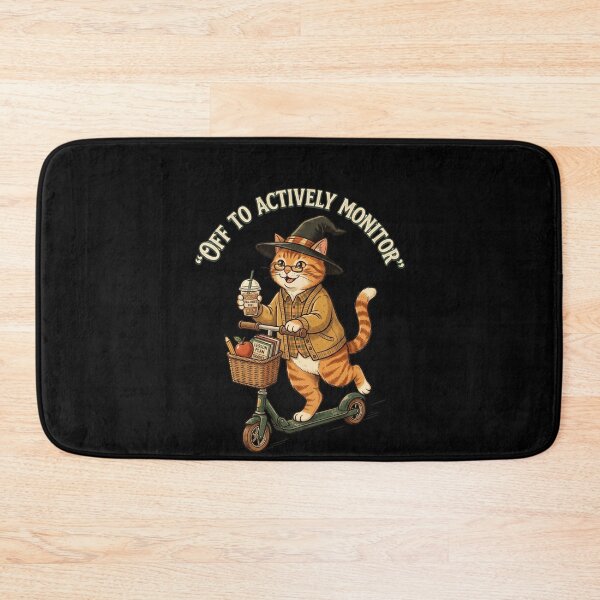 Item preview, Off To Actively Monitor Witch Cat Supervisor Academic designed and sold by SofenArt.