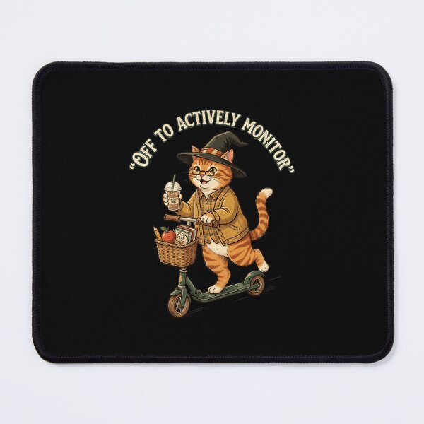 Item preview, Off To Actively Monitor Witch Cat Supervisor Academic designed and sold by SofenArt.