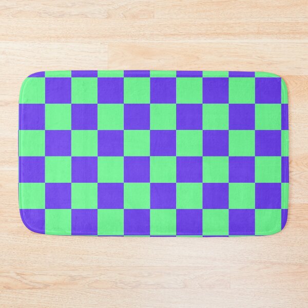Item preview, Green and Purple Checkerboard  designed and sold by DanielleGensler.