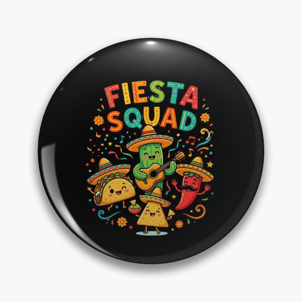 Item preview, Fiesta Squad Cinco De Mayo Mexican Party Celebration designed and sold by SofenArt.