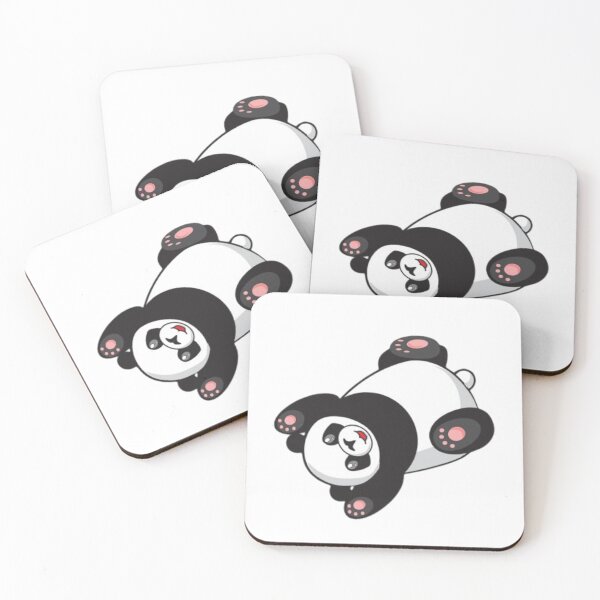 Item preview, Funny Panda Paws Up Rolling Kawaii | Lazy Relatable Panda Gift for Her | Chaotic Girl Panda Tee designed and sold by SOLIORA  ATELIER.