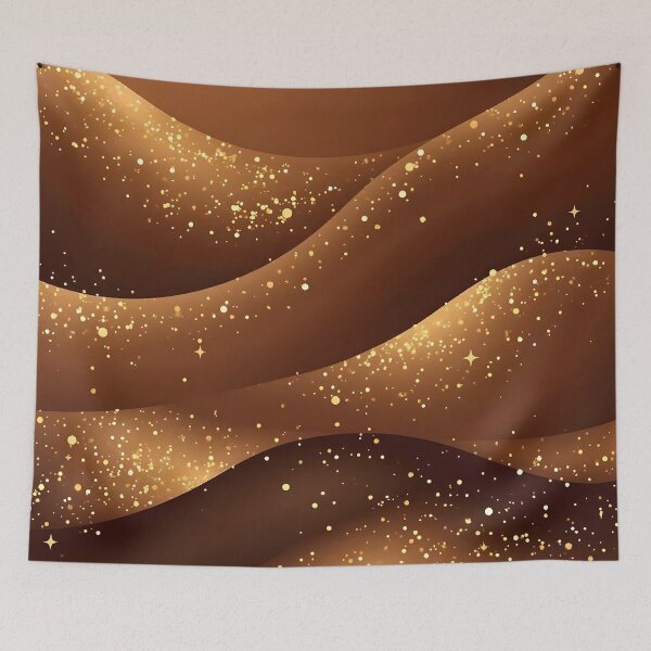 Item preview, Luxury Modern Coffee Brown Gold Collection designed and sold by TrendyDesigne412.