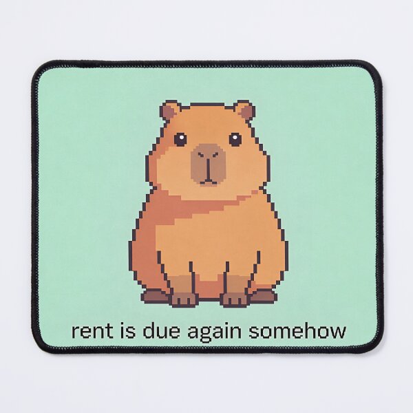 Item preview, Rent Is Due Again Somehow - Relatable Meme designed and sold by PictorialWhimsy.