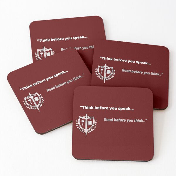 Item preview, "Think before you speak read before you think" motivational quote  by MotivStocs designed and sold by MotivStocs.