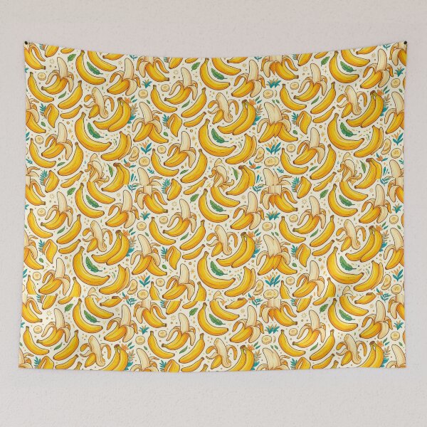 Item preview, Vintage Banana Pop: Tropical Fruit Pattern designed and sold by edstorebeaches.