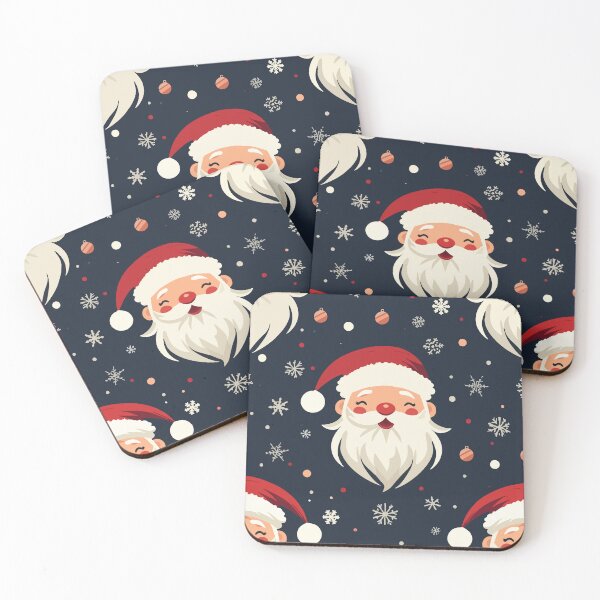 Item preview, Jolly Santa Snowfall designed and sold by inkioboutique.