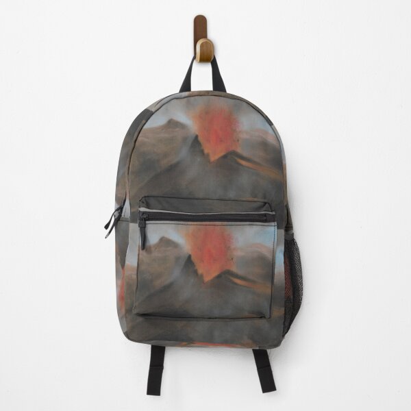 Item preview, volcano mountain nature explosion designed and sold by ShePaintsMusic.