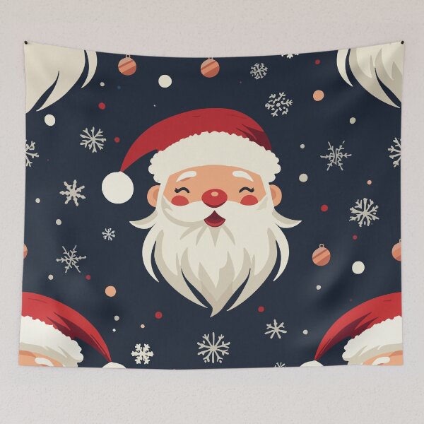 Item preview, Jolly Santa Snowfall designed and sold by inkioboutique.