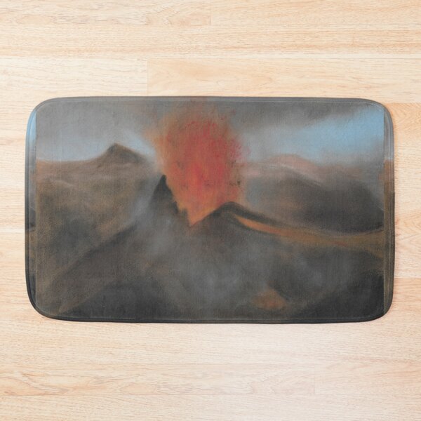 Item preview, volcano mountain nature explosion designed and sold by ShePaintsMusic.