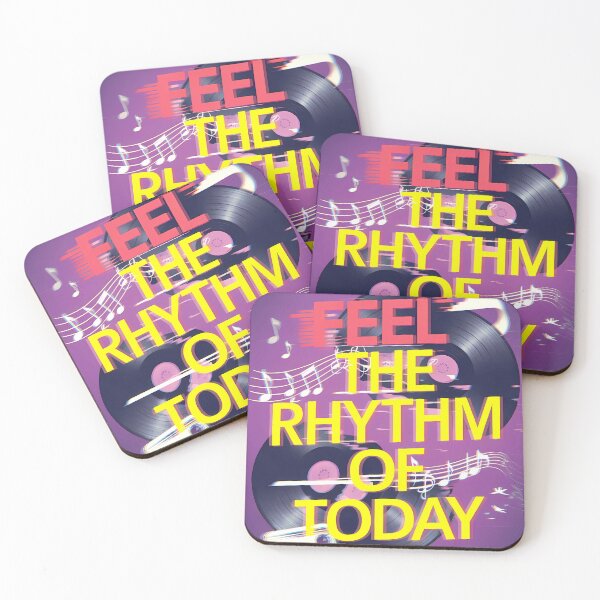 Item preview, Feel the Rhythm of Today – Retro Vinyl Music Is Power designed and sold by Art-Arcade6.
